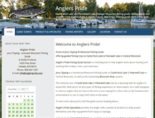 Tablet Screenshot of anglerspride.com